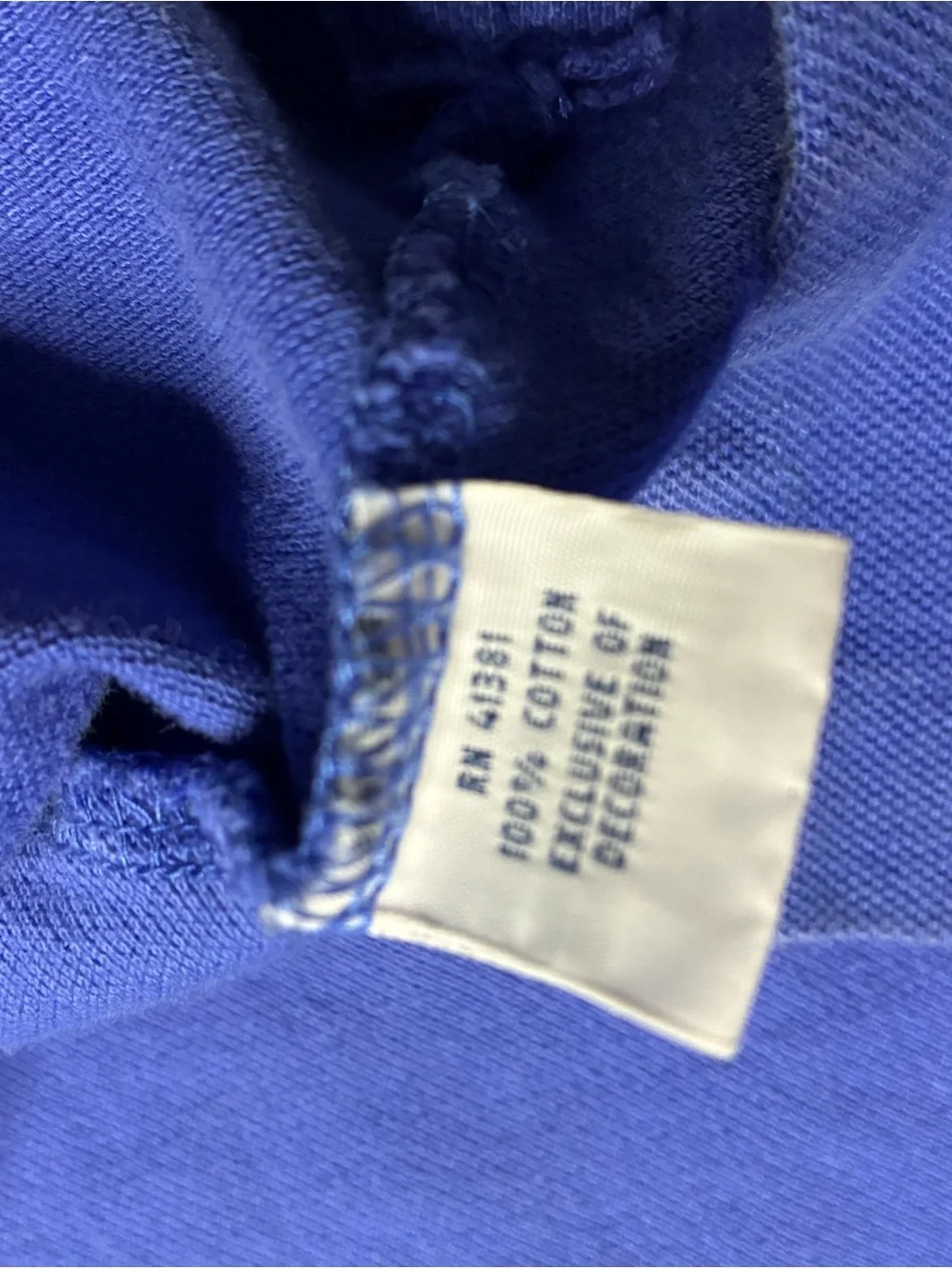 Vintage Polo Ralph Lauren Shirt Mens M Blue Short Sleeve Preppy Orange Pony Prep